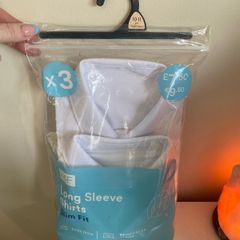 NEW F&F White school shirts (age 10-11)