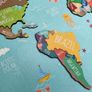 Map Puzzle Montessori Toys Educational Brand new Image 5