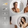 Round LED Bathroom Mirror Bluetooth 600 mm IP44 Image 7
