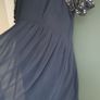 MAYA Maternity navy embellished layered dress Sz 16 Image 7