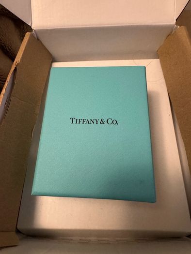 Tiffany's 1837 ring in silver, narrow, US Size 9