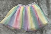 Rainbow pastel tutu skirt, 110/116cm, 4-6 years