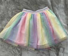 Rainbow pastel tutu skirt, 110/116cm, 4-6 years