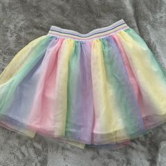 Rainbow pastel tutu skirt, 110/116cm, 4-6 years