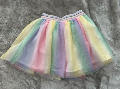 Rainbow pastel tutu skirt, 110/116cm, 4-6 years
