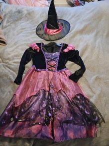 Halloween costume witch age 7-8