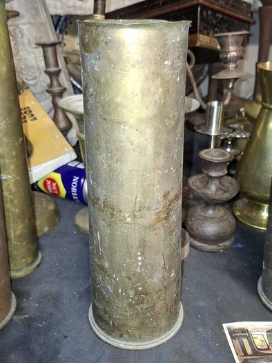Old Brass Shells WW1 ETC. for sale Price is for the 1, Postage Available or Collection