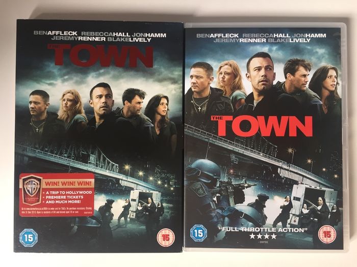 The Town [2010] Ben Affleck, Rebecca Hall, Jon Hamm, Jeremy Renner & Blake Lively [Movie DVD]