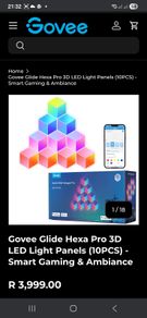 govee hexagon pro wall lights led