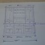Solid oak dresser Image 2