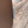 Italian leather two seater (recliner) Image 6