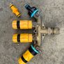Garden Hose Connector Bundle Gardena, Brass Manifold & Fittings Image 3