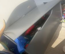 broken toy box