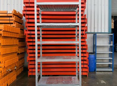 Used Industrial Shelving / Racking For Sheds Garages Warehouses
