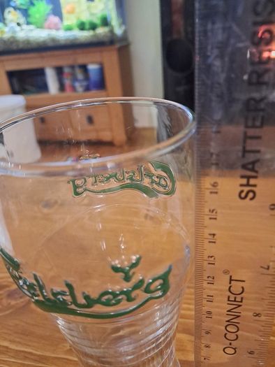 Vintage Carlsberg pint glass