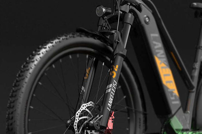 LANKELEISI MX600 Pro Electric Trekking Bike