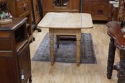 Victorian Pine Drop Leaf Farmhouse Table