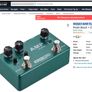 MOSKY AMP TURBO 2-in-1 Guitar Effect Pedal Boost + Classic Overdrive Effects Image 5