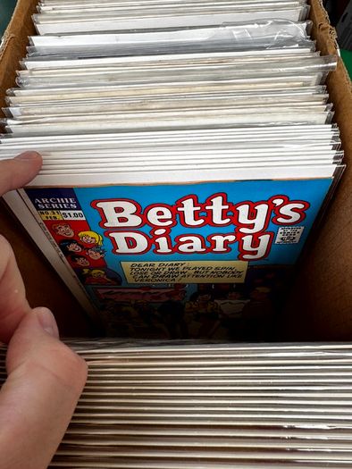 Indie Long Comic Box w 325 Comics for Sale