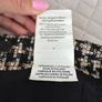 Riani Houndstooth Tweed Front-Zip Mini / Midi Skirt - Size DE 38 / UK 12 Image 5