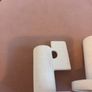 2 x contemporary dinner candle holders Image 4