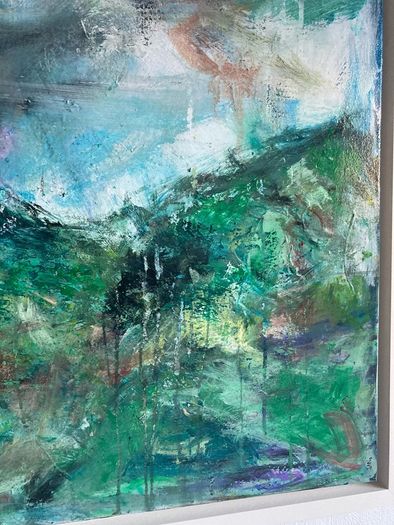 Large Original Painting Original Irish Landscape Framing Option The Wicklow Way Irish Valley Art Wicklow Dublin Kerry Original Irish Art
