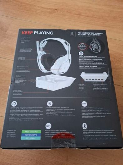 Logitech Astro A50 X LIGHTSPEED Wireless + Base Station Gaming Headset