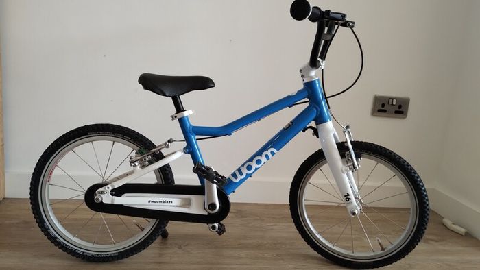 Woom 3 16" kids bike blue
