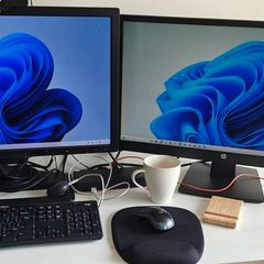 HP 24  27 Monitors Full HD   Excellent Working Condition