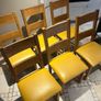 6 Solid Wood Chairs Image 3