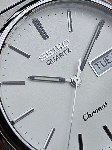 Watch Vintage Seiko Chronos Quartz. 1985.