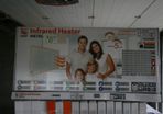 SWRE 700 watt Infra Red Panel with Built In Thermostat