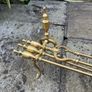Antique Brass Fire tool set Image 3