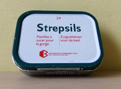 Strepsils Tin