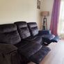 Manual Recliner 3 Seater Sofa , Only 2 Months Old Image 3