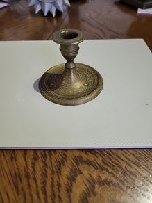 Candle holder brass