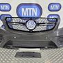 Complete Front Bumper for Mercedes V Class Vito W447 2016-2024 AMG NIGHT KIT Image 9