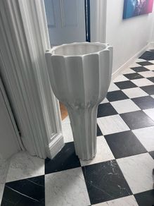 Large Sculptural Planter / Pedestal Vase for sale