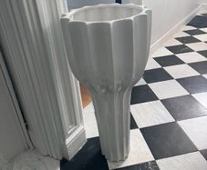 Large Sculptural Planter / Pedestal Vase for sale