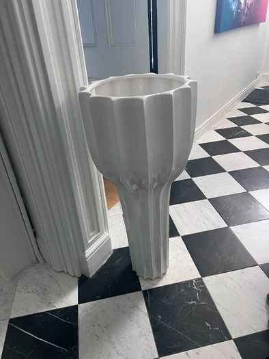 Large Sculptural Planter / Pedestal Vase for sale