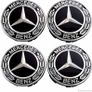 Mercedes Wheel center Caps 75mm X4 in 2 different styles Image 2