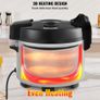 Commercial Rice Cooker, 45-Cup Rice Cooker, 9 Liter Large Rice Cooker and Warmer with Nonstick Inner Pot, Fast Cooking and 12-Hour Keep Warm Image 5