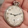 Elgin 14ct solid Gold pocket watch. Image 5