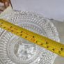 ANNA Hutte Hutte W. Germany Heavy Crystal Pedestal Bowl,footed Bowl, Centre Piece,ideal present, vintage Image 4