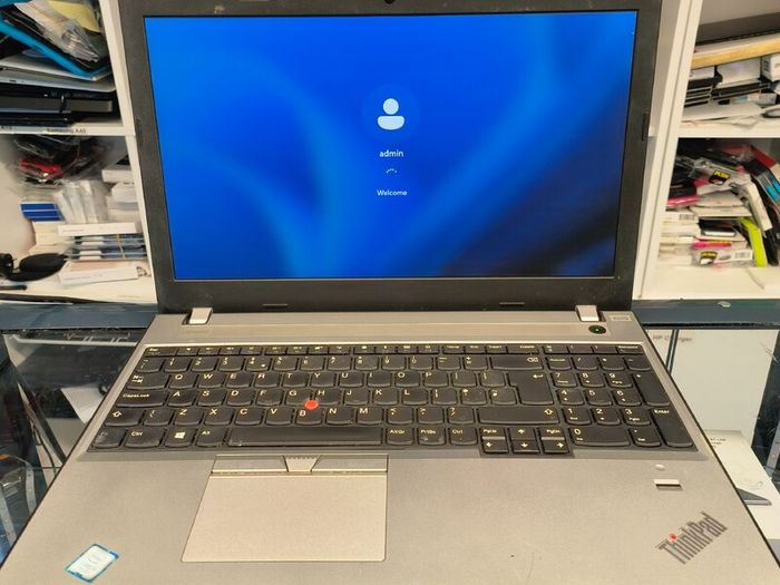Lenovo E570 15.6" i5-7200U 256GB SSD 8GB Notebook Laptop Windows 11 Pro, USB-C HDMI VGA