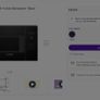 Bosch Series 4 Built-In Microwave BFL523MB0B  Excellent Condition Image 2