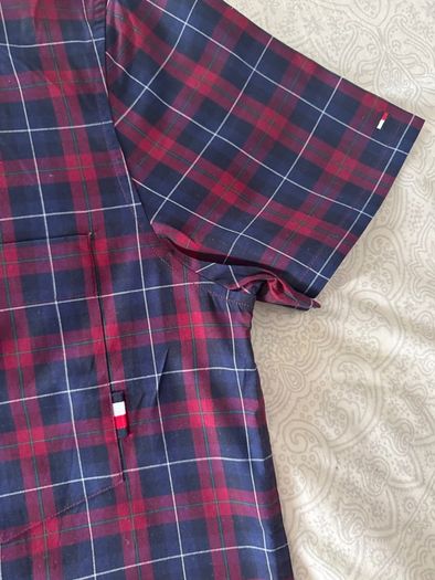 Tommy Hilfiger Red Plaid Shirt  XL