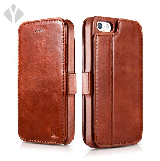 iPhone 5/5S/5SE Vintage Leather Wallet Cases