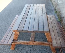 picnic/garden bench