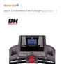 BH f2w dual treadmill - folding - in close to new condition Image 6